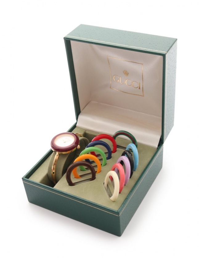 グッチ GUCCI 腕時計 チェンジベゼルウォッチ レディース