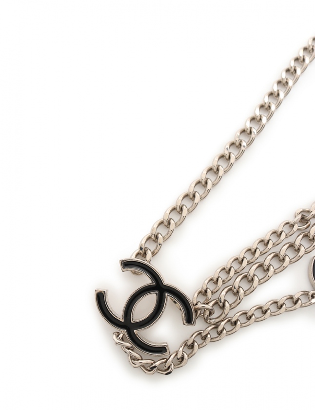 【美品✨】シャネル★チェーンベルト★シルバー★ココマーク CHANEL】シャネル チェーンベルト ベルト ココマーク 金属製 シルバー