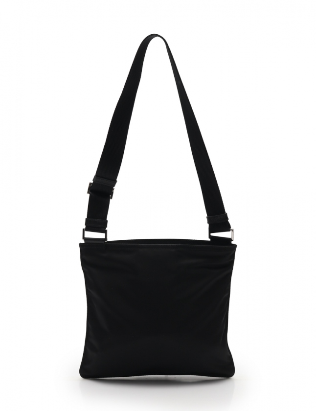 PRADA 斜め掛け ショルダーバッグシ　ナイロン ブラック 1BH978 黒 プラダ 黒 レディース ナイロン ショルダーバッグ 1BH978 PRADA 中古