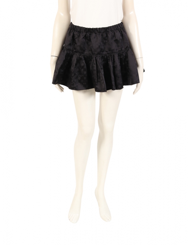 クロムハーツ 総柄レザースカート レディース 28インチ クロムハーツ  