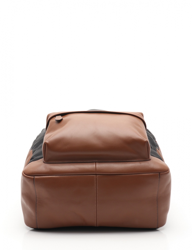 コーチ COACH バックパック リュック チャールズ 茶 黒 F59321 レザー