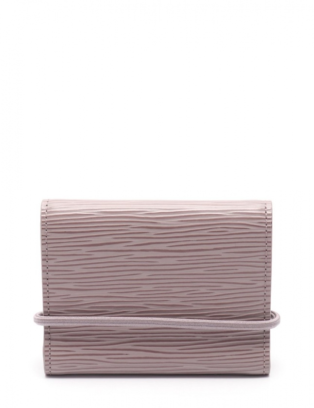 ルイヴィトン LOUIS VUITTON 三つ折り財布 エラスティック エピ