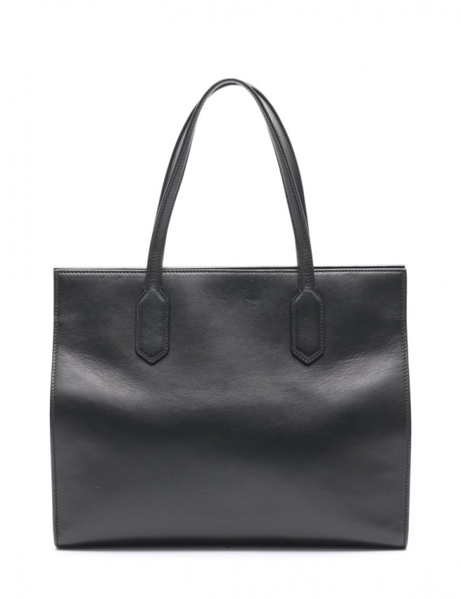 グッチ GUCCI トートバッグ GGリボン 黒 440055 レザー 日本限定