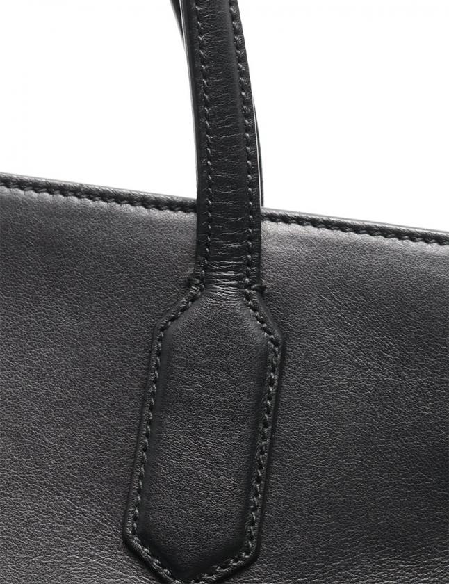 GUCCI グッチ ハンド トート バッグ GG レディース ブラック リボン グッチ 日本限定 GGリボン トートバッグ グッチ レザー 440055