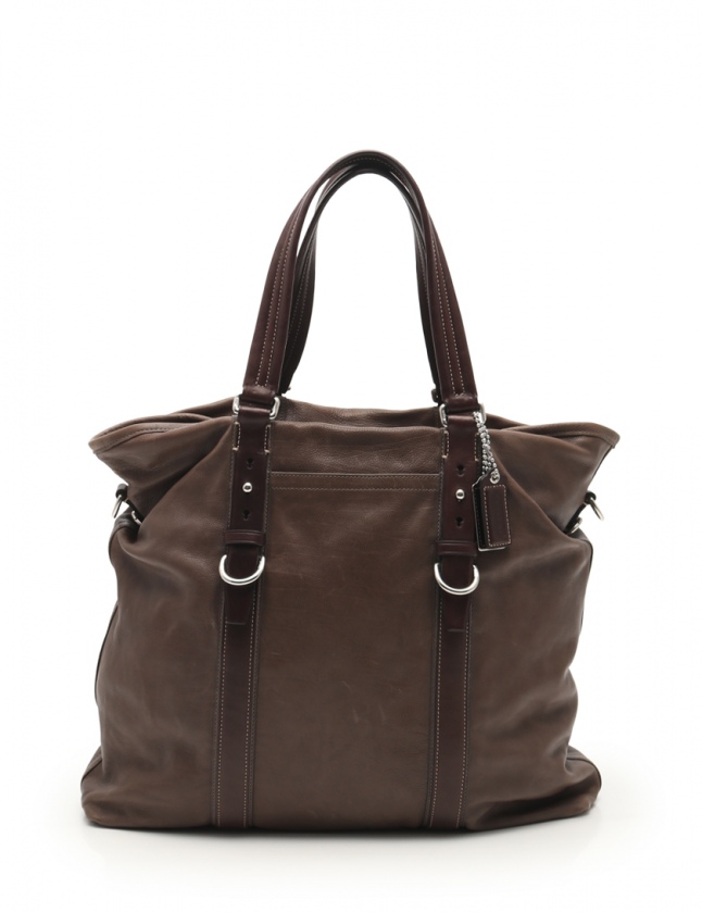 コーチ COACH トートバッグ ショルダーバッグ ハリソン カーキ 茶 