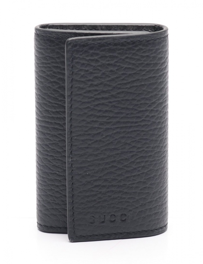 グッチ GUCCI 6連キーケース 黒 小物 レザー 150402 メンズ レディース
