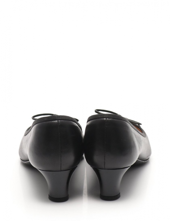 シャネル CHANEL パンプス ローヒール ココマーク 黒 35.5 C