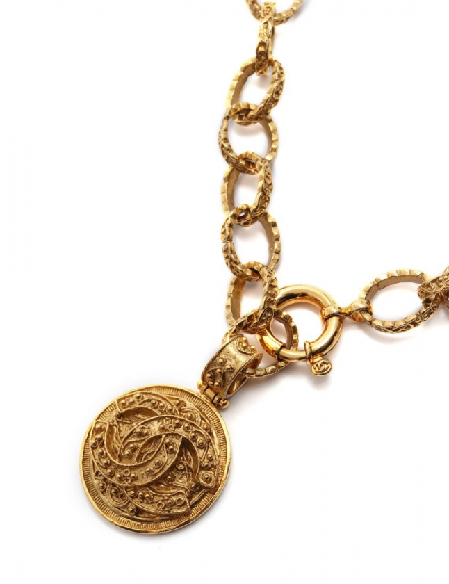 シャネル CHANEL チェーンベルト ココマーク ゴールド 小物 94A