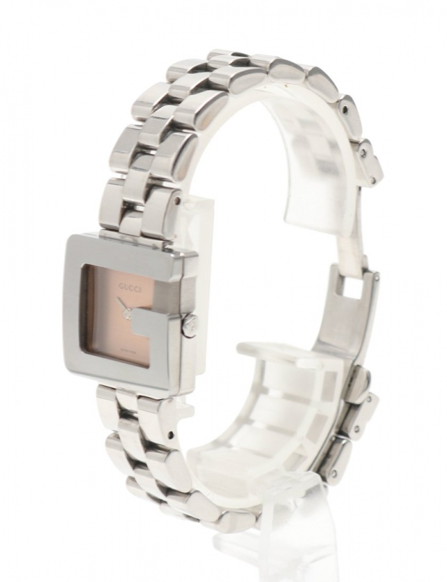 グッチ GUCCI 腕時計 Gフェイス レディース シルバー 3600L SS
