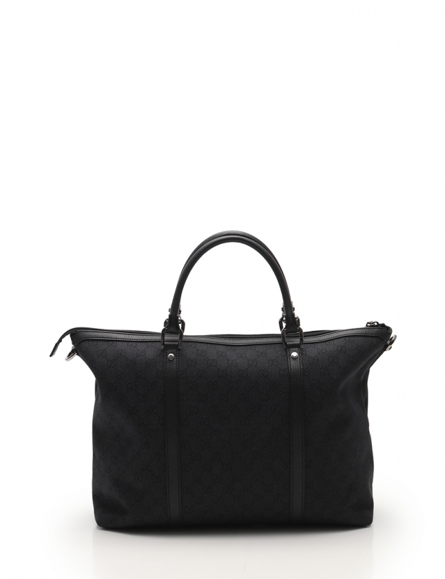グッチ GUCCI トートバッグ ショルダーバッグ GGキャンバス 黒