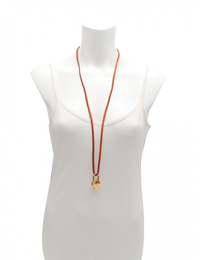 エルメス HERMES ネックレス ファンタジーハート カデナ エルメス HERMES ネックレス ファンタジーハート カデナ