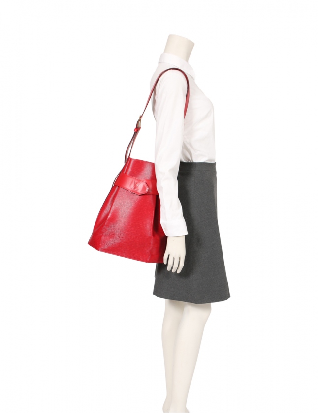 ルイヴィトン LOUIS VUITTON ショルダーバッグ サックデポール エピ