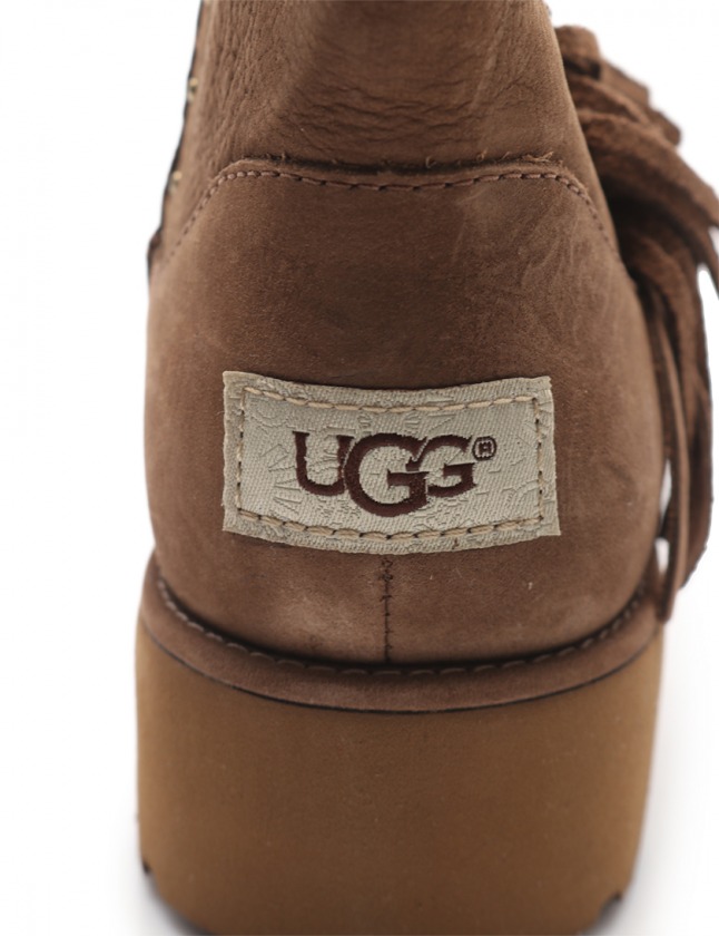 アグ オーストラリア UGG australia ショートブーツ シンディ 茶 7.5  