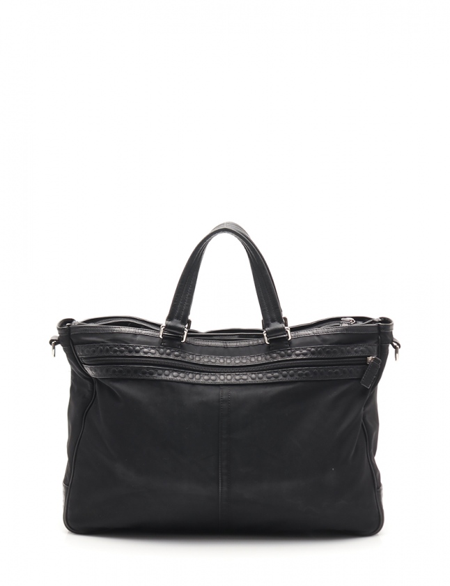 コーチ COACH ビジネスバッグ ショルダーバッグ 黒 F70937 ナイロン 