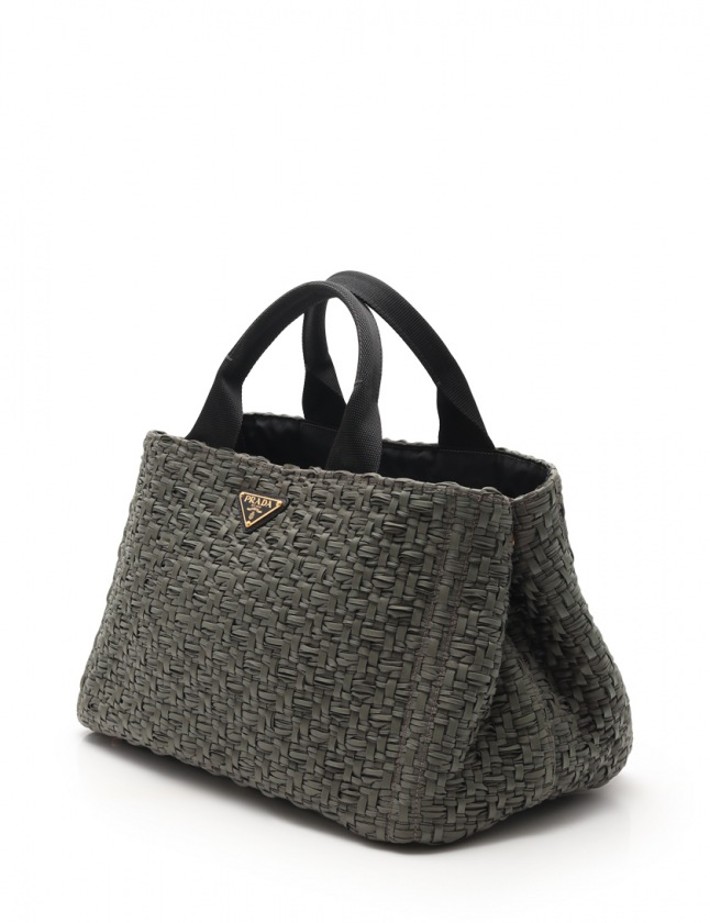PRADA(プラダ) トートバッグ CANAPA BN1877 カーキ 