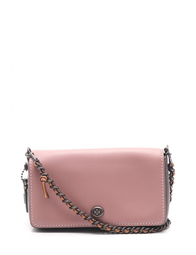 コーチ COACH チェーンショルダーバッグ ディンキー カラーブロック 