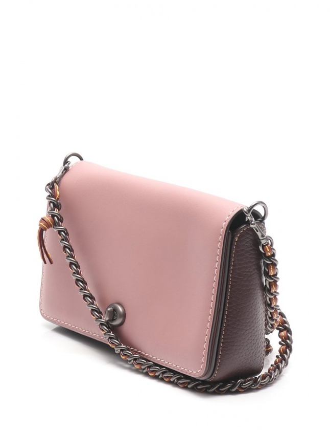 コーチ COACH チェーンショルダーバッグ ディンキー カラーブロック 