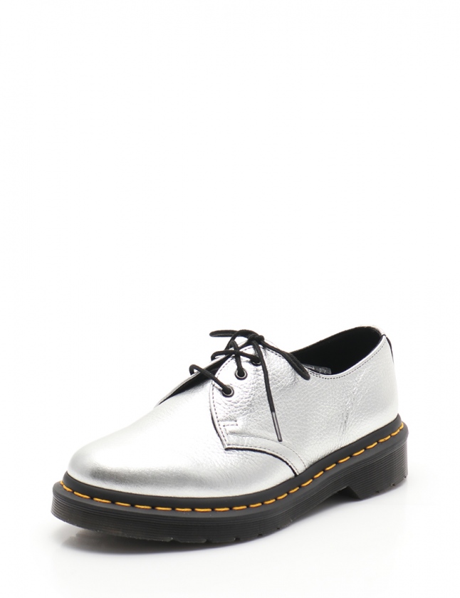 ドクターマーチン DR.MARTENS カジュアルシューズ シルバー UK4 
