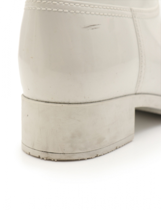 PRADA プラダ 白 ホワイト レインブーツ 37 長靴 PRADA プラダ 白