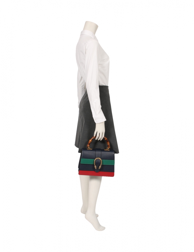 グッチ バンブー ディオニュソス ミディアムハンドバッグ ハンドバッグ