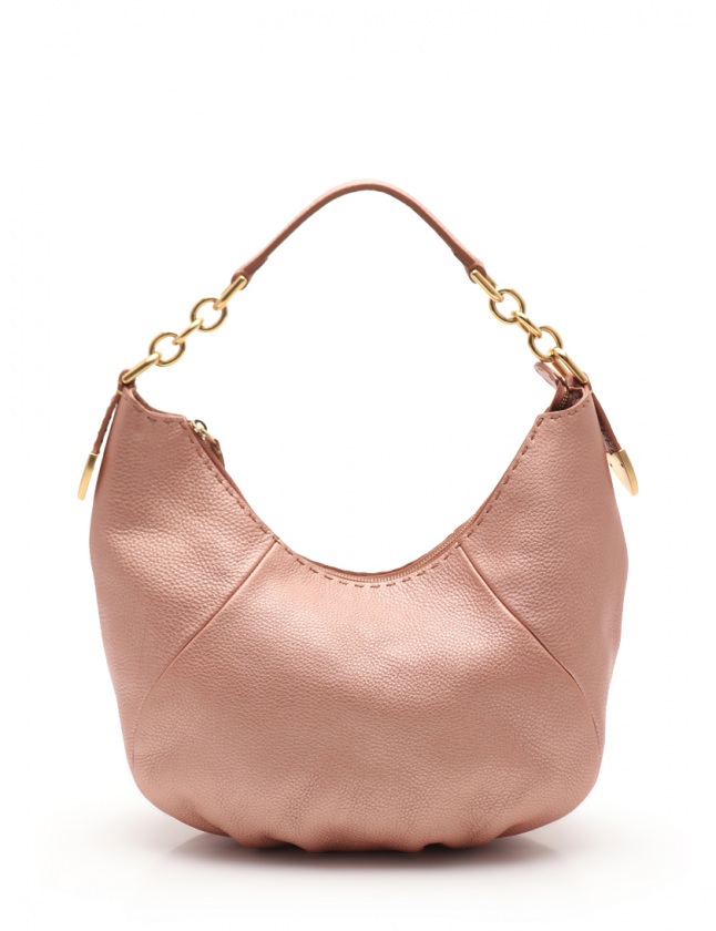 フェンディ FENDI ワンショルダーバッグ セレリア メタリックピンク 