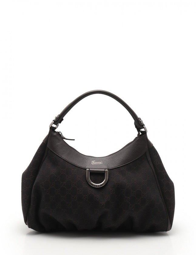 グッチ GUCCI ワンショルダーバッグ グッチシマ 茶 327786 キャンバス  