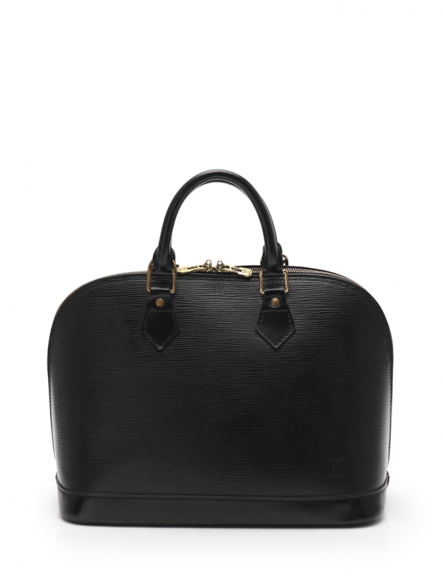 ルイヴィトン LOUIS VUITTON ハンドバッグ アルマ エピ ノワール 