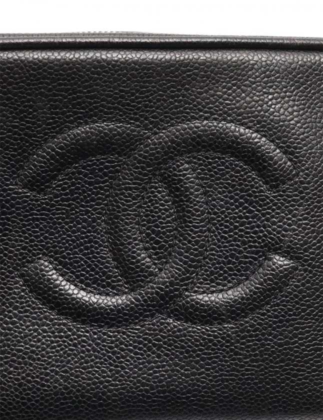 シャネル 化粧ポーチ ココマーク キャビア 黒 楽天市場】CHANEL シャネル ココマーク ポーチ マルチポーチ