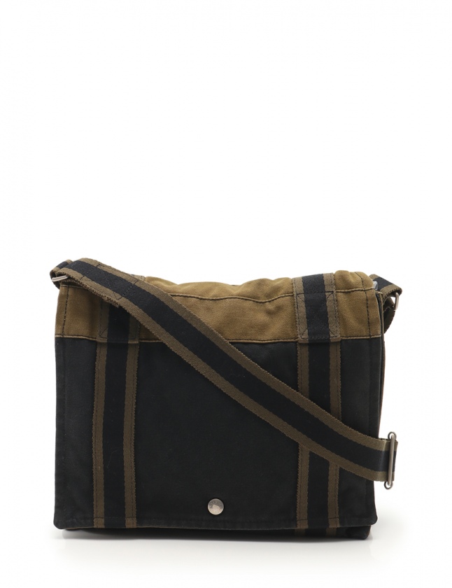 エルメス HERMES ショルダーバッグ フールトゥ バサスPM 黒 カーキ  
