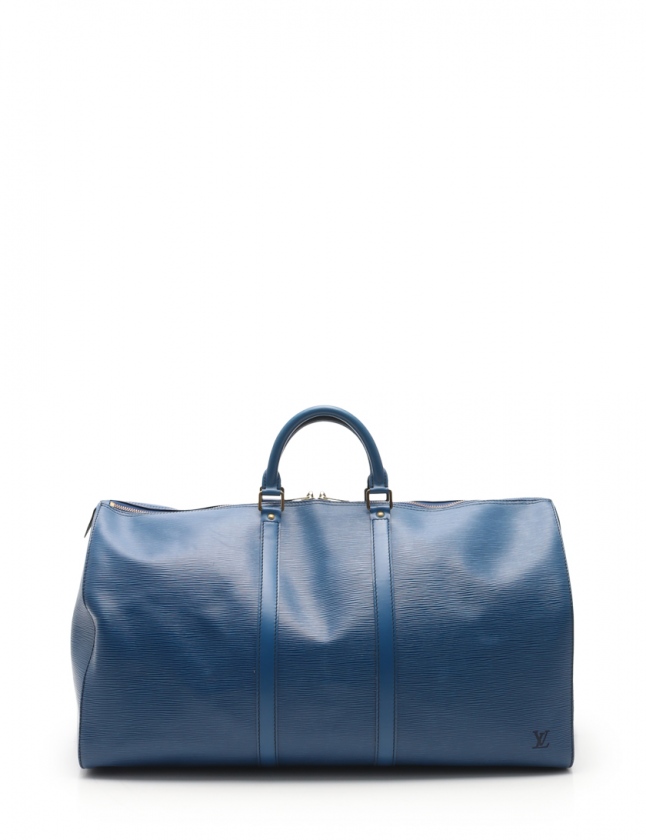 ルイヴィトン LOUIS VUITTON ボストンバッグ キーポル55 エピ トレド 