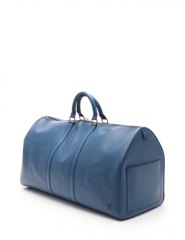 ルイヴィトン LOUIS VUITTON ボストンバッグ キーポル55 エピ トレド 