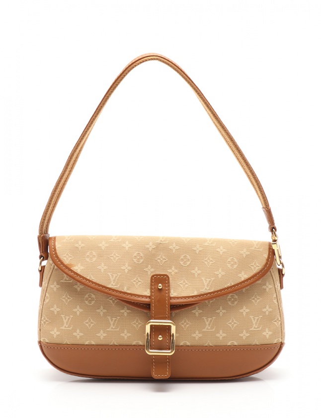 ルイヴィトン Louis Vuitton ショルダーバッグ ポシェット マルジョリー モノグラムミニ ベージュ M キャンバス レザー レディース 114 ベクトルパーク