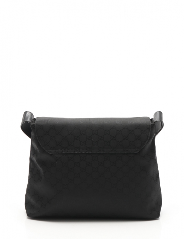 GUCCI ショルダーバッグ 272351 グッチ GUCCI ショルダーバッグ GG柄 黒 272351 ナイロン レザー