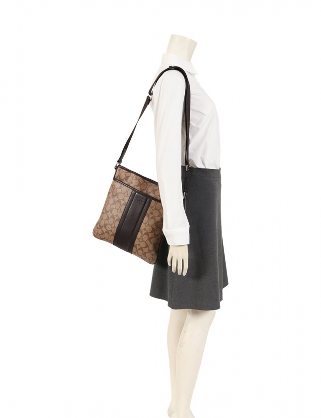 ★COACH★F71131★ショルダーバッグ コーチ COACH ショルダーバッグ ヘリテージ ストライプ スモール