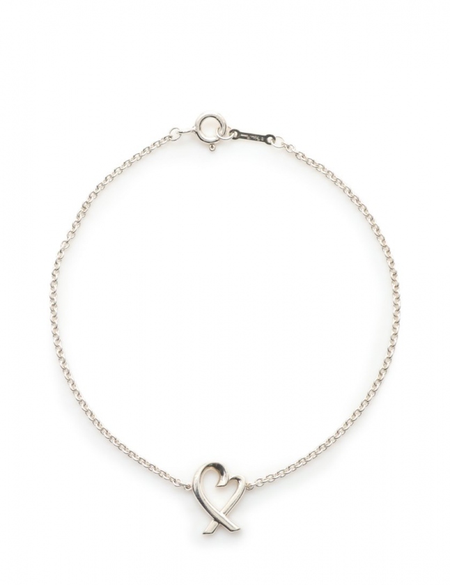 ティファニー TIFFANY & CO. ブレスレット ラビングハート シルバー 