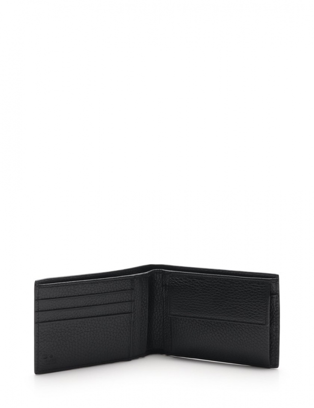 GUCCI 二つ折り財布 ブラック レザー 292534 グッチ GUCCI 二つ折り財布 黒 小物 レザー 292534 メンズ 114