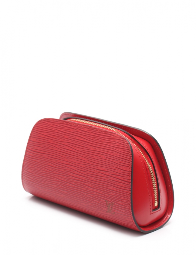 ルイヴィトン LOUIS VUITTON ポーチ ドーフィーヌPM エピ カスティリア  