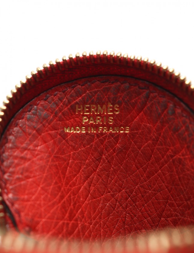 エルメス HERMES コインケース トゥッティ フルッティ 赤 小物