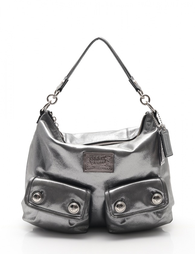コーチ COACH ワンショルダーバッグ ポピー スウィング シルバー 14561 