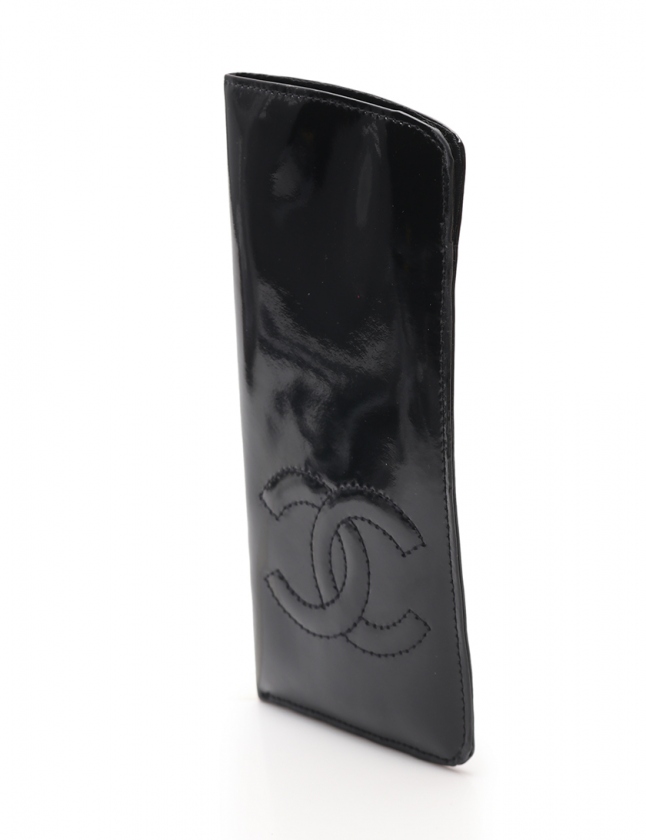 CHANEL　シャネル　メガネケース　ブラック　ココマーク　レザー 楽天市場】【希少】CHANEL シャネル サングラスケース チェーン