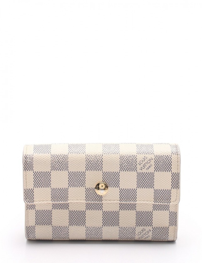 ルイヴィトン LOUIS VUITTON 三つ折り財布 ポルトフォイユ 
