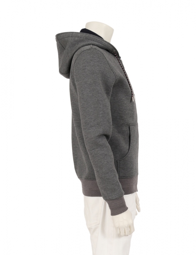 ディオールオム Dior HOMME ジップアップ ボンディングパーカー グレー 