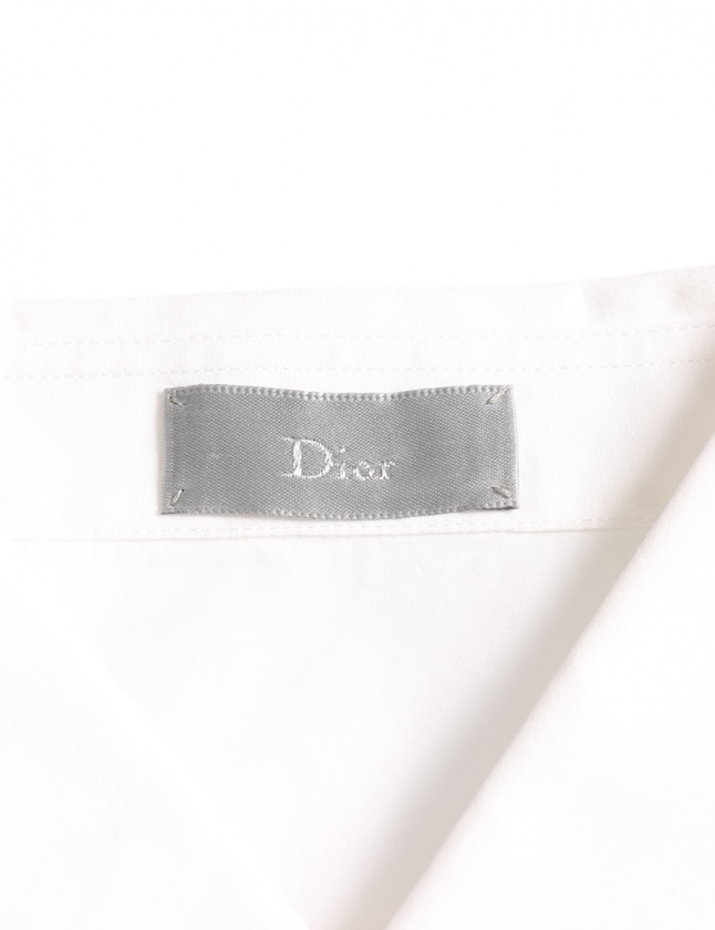 ディオールオム Dior HOMME ドレスシャツ CDボタン 白 37 トップス