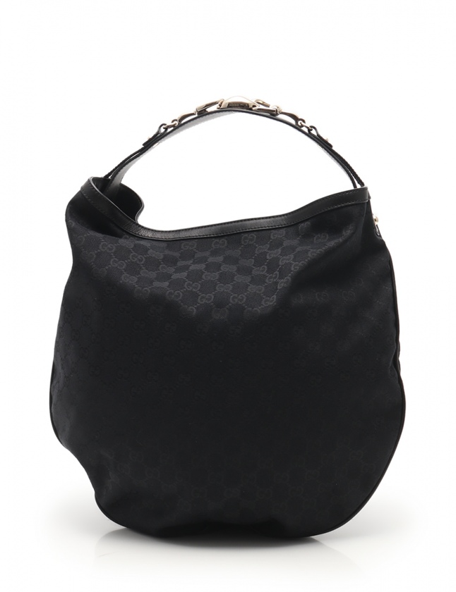 グッチ GUCCI ショルダーバッグ GGキャンバス 黒 170014 キャンバス 