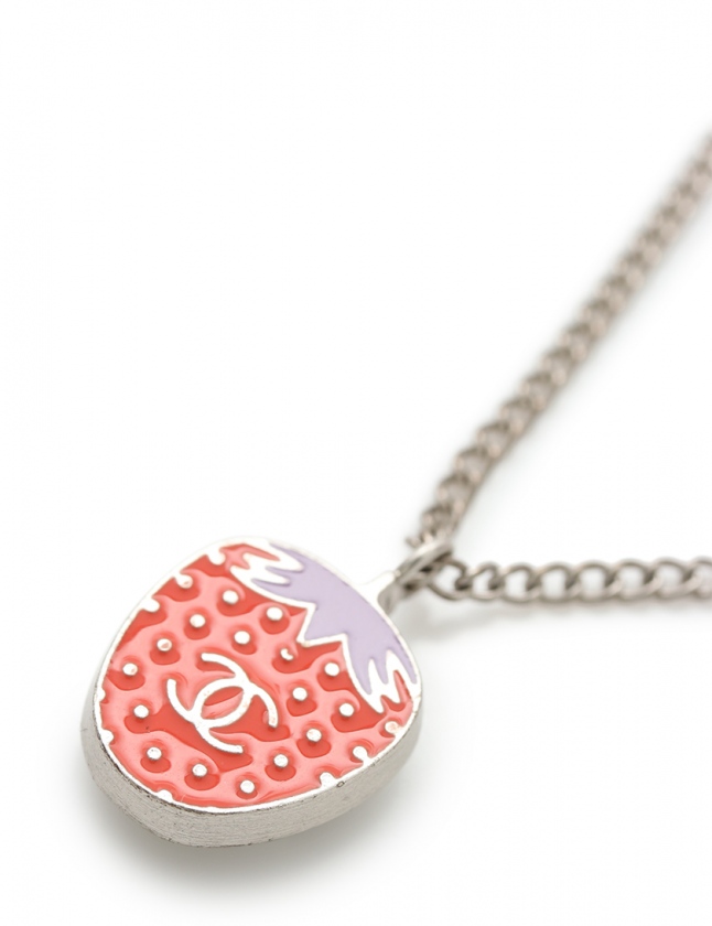 シャネル CHANEL ブレスレット ココマーク シルバー ピンク  