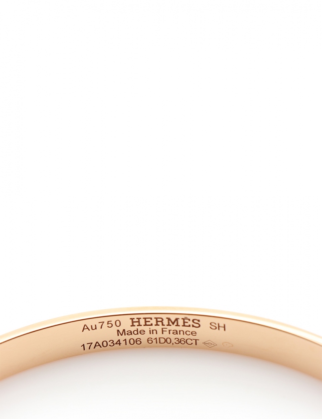 エルメス HERMES バングル ケリーPM ピンクゴールド アクセサリー