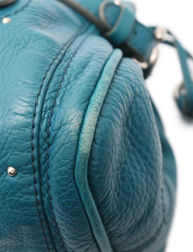クロエ CHLOE ハンドバッグ パディントン ターコイズブルー