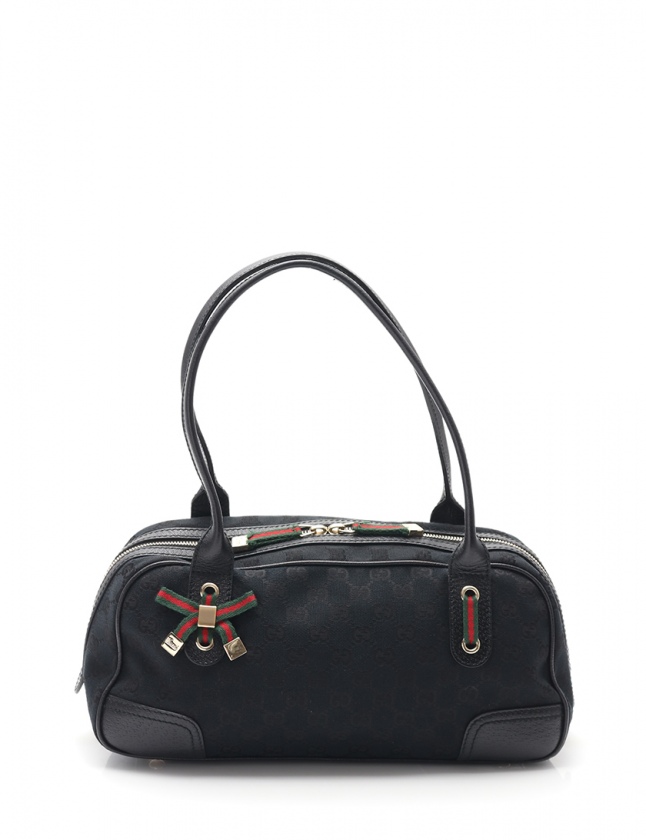 グッチ GUCCI ショルダーバッグ ミニボストン GGキャンバス プリンシー 