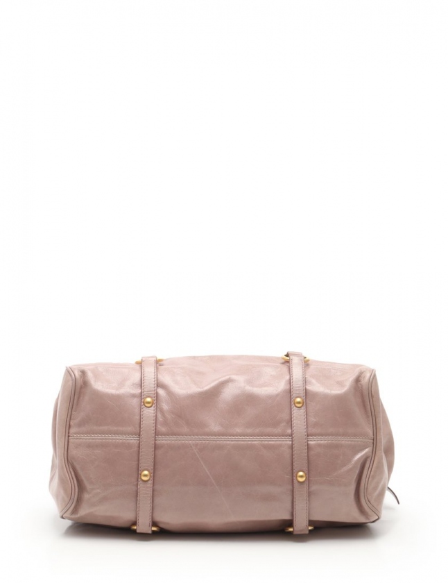 ミュウミュウ miumiu ハンドバッグ ショルダーバッグ グレーパープル 