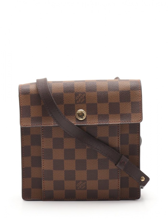 LOUIS VUITTON ショルダーバッグ ピムリコ ブラウン ベージュ 茶